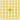 Pixelhobby Midi Perler 507 Mørk Strågul 2x2mm - 140 pixels