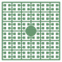 Pixelhobby Midi Perler 503 Lys Støvet Grøn 2x2mm - 140 pixels