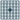 Pixelhobby Midi Perler 495 Ekstra mørk Turkis Blå 2x2mm - 140 pixels