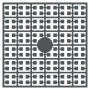 Pixelhobby Midi Perler 487 Meget Mørk Metalgrå 2x2mm - 140 pixels