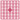 Pixelhobby Midi Perler 458 Mørk Gammelrosa 2x2mm - 140 pixels