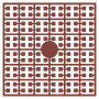 Pixelhobby Midi Perler 454 Mørk Rødbrun 2x2mm - 140 pixels