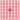 Pixelhobby Midi Perler 448 Meget mørk lyserød 2x2mm - 140 pixels