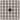 Pixelhobby Midi Perler 393 Ekstra mørk Gylden Brun 2x2mm - 140 pixels