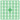 Pixelhobby Midi Perler 348 Ekstra lys Smaragdgrøn 2x2mm - 140 pixels
