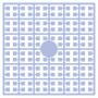 Pixelhobby Midi Perler 296 Ekstra lys Delft Blå 2x2mm - 140 pixels