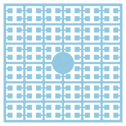 Pixelhobby Midi Perler 288 Ekstra lys Blå Kornblomst 2x2mm - 140 pixel