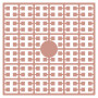 Pixelhobby Midi Perler 274 Lys Terracotta 2x2mm - 140 pixels