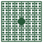 Pixelhobby Midi Perler 242 Julegrøn 2x2mm - 140 pixels