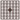 Pixelhobby Midi Perler 230 Ekstra mørk hudfarve 2x2mm - 140 pixels
