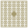 Pixelhobby Midi Perler 228 Mat Brun 2x2mm - 140 pixels