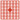 Pixelhobby Midi Perler 224 Lys Orange Rød 2x2mm - 140 pixels