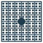 Pixelhobby Midi Perler 217 Mørk Turkis 2x2mm - 140 pixels