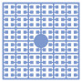 Pixelhobby Midi Perler 216 Lys Turkis blå 2x2mm - 140 pixels
