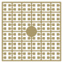 Pixelhobby Midi Perler 175 Hasselnødsbrun 2x2mm - 140 pixels