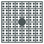 Pixelhobby Midi Perler 171 Ekstra mørk Metalgrå 2x2mm - 140 pixels