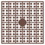 Pixelhobby Midi Perler 170 Ekstra Mørkebrun 2x2mm - 140 pixels
