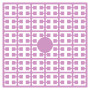 Pixelhobby Midi Perler 139 Støvet Lilla 2x2mm - 140 pixels
