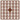 Pixelhobby Midi Perler 130 Mørk Mahognibrun 2x2mm - 140 pixels