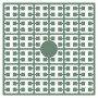 Pixelhobby Midi Perler 115 Støvet Grøn 2x2mm - 140 pixels