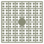 Pixelhobby Midi Perler 108 Mørk Beige 2x2mm - 140 pixels