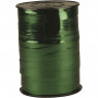 Gavebånd, metal grøn, B: 10 mm, blank, 250 m/ 1 rl.