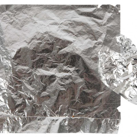 Bladmetal, ark 16x16 cm, sølv, 25ark