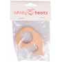 Infinity Hearts Træring Hval 8x5cm