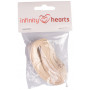 Infinity Hearts Stofbånd/Labels bånd Handmade ass. motiver 15mm - 3 meter