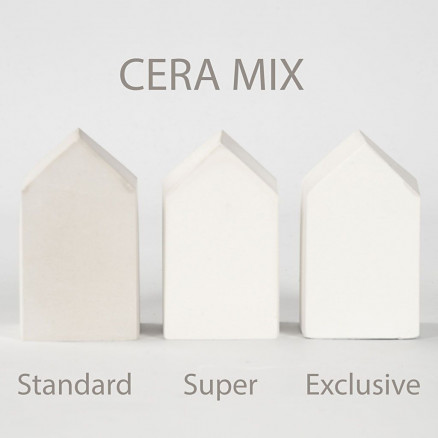 #1 - Cera-Mix Exclusive støbemasse, hvid, 5 kg/ 1 pk.