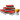 Julekarton og sakse, ass. farver, A3,A4,A5,A6, 180 g, 1 sæt