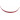 Infinity Hearts Taskehank Imiteret læder Bordeaux rød 1,8x62cm - 1 stk