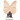 Infinity Hearts Seleclips Silikone Sommerfugl Beige 3,5x3,8cm - 1 stk