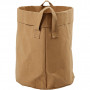 Opbevaringspose, diam. 19,5 cm, H: 20 cm, lys brun, 1stk., tykkelse 350 g
