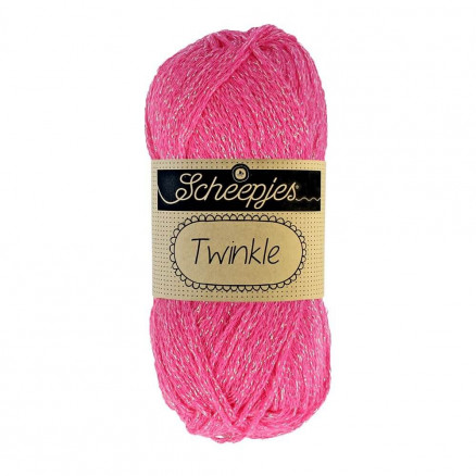 Scheepjes Twinkle Garn Glimmer 934 Pink