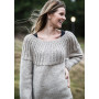 Mayflower Damesweater med Rundt Bærestykke - Bluse Strikkeopskrift str. S - XXXL