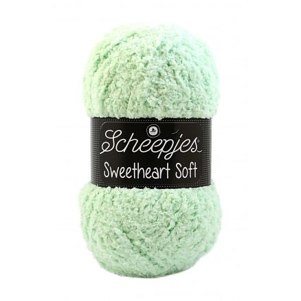 Scheepjes Sweetheart Soft Garn Unicolor 18 Mint thumbnail
