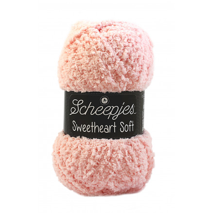 Scheepjes Sweetheart Soft Garn Unicolor 22 Fersken thumbnail
