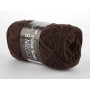 Mayflower Cotton 8/4 Garn Unicolor 1436 Mørkebrun