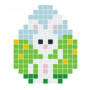 Påskehare hvid Pixelhobby - Påske Perlemønster