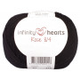 Infinity Hearts Rose 8/4 Garnpakke Unicolor 01 Sort - 20 stk