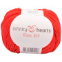 Infinity Hearts Rose 8/4 Garnpakke Unicolor 19 Rød - 20 stk