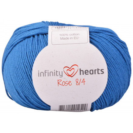 Infinity Hearts Rose 8/4 Garn Unicolor 98 Blå thumbnail