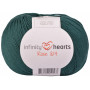 Infinity Hearts Rose 8/4 Garn Unicolor 241 Petrol Grøn