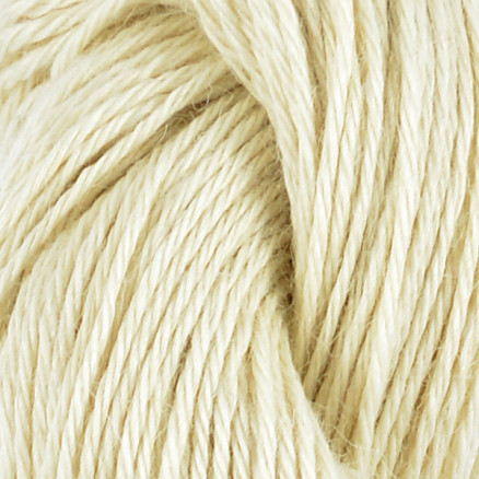 Järbo Llama Silk Garn 12201 Hvid thumbnail