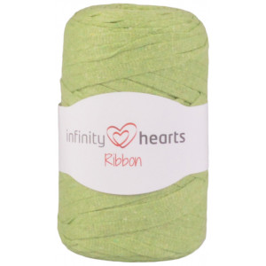 Infinity Hearts Ribbon Stofgarn 11 Pistacie Grøn