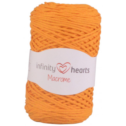Infinity Hearts Macrome Garn 28 Sennepsgul thumbnail