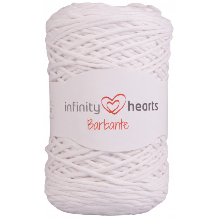 Infinity Hearts Barbante Garn 01 Hvid thumbnail