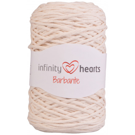 Infinity Hearts Barbante Garn 03 Natur thumbnail