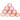 Infinity Hearts Rose 8/4 Garnpakke 21 Orange og Rosa nuancer - 10 stk